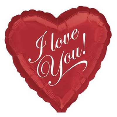 Buy And Send I Love You 18 inch Foil Balloon